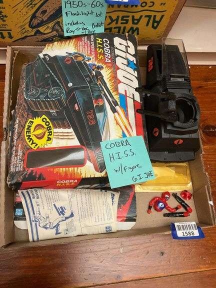GI Joe Cobra H.I.S.S. w/ figure and box