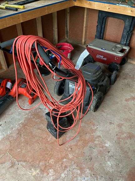 Kobalt cordless lawn mower w/ charger