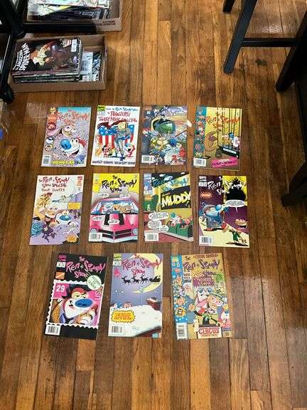 Comic book lot: Ren & Stimpy