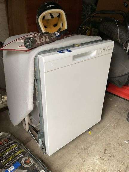 GE dishwasher model: GDF535PGR6WW - no top contents, not working properly.