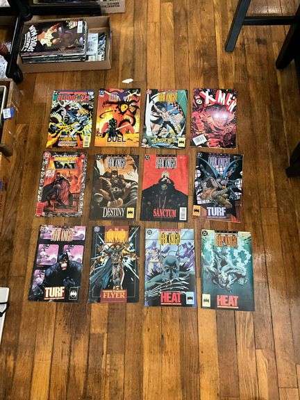 Comic book lot including: Batman, X-Men, The Maxx