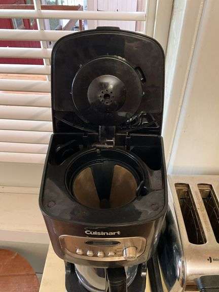Cuisinart coffee maker, Hamilton Beach bagel toaster