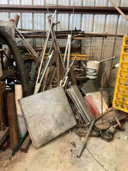 Scrap metal lot
