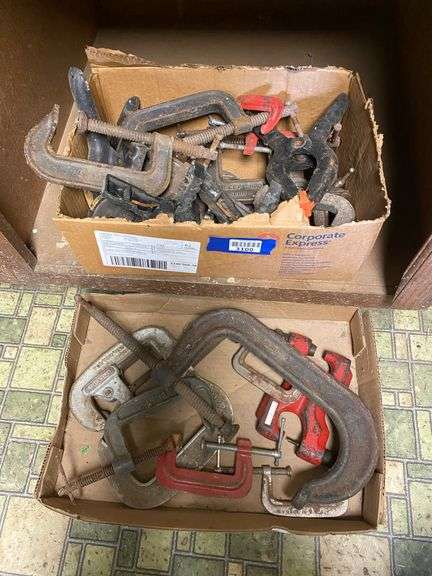 C clamps, spring clamps