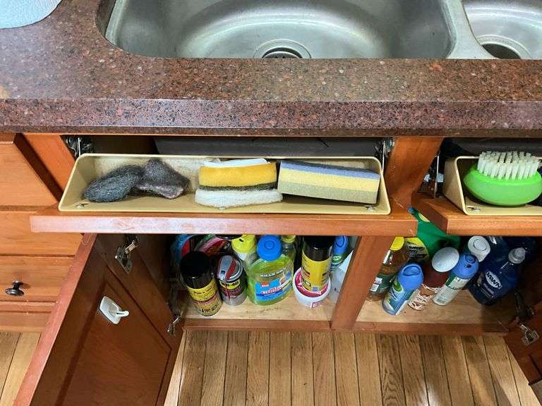 Under sink contents