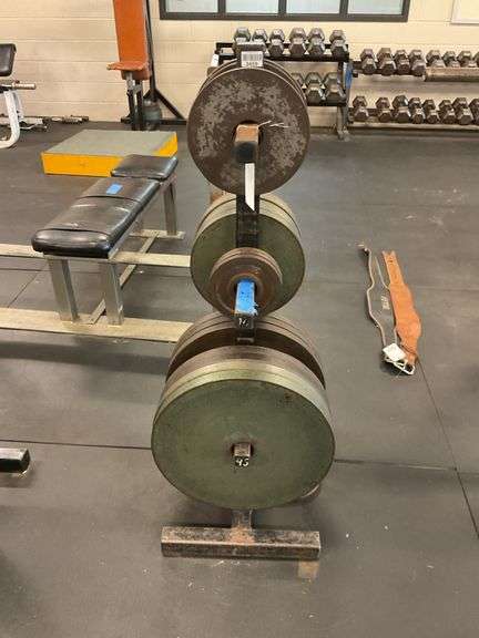 Weight rack 46” high