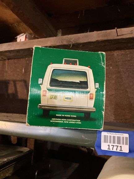 Hess truck training van in box