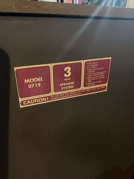 3-way speaker system