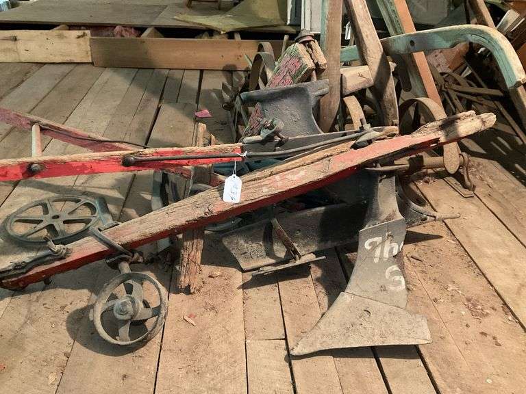 Push plows, *** PLEASE NOTE: This item has no stair access and must be picked up on July 15th between 11:00-1:30PM. Item will be removed from loft for pickup.