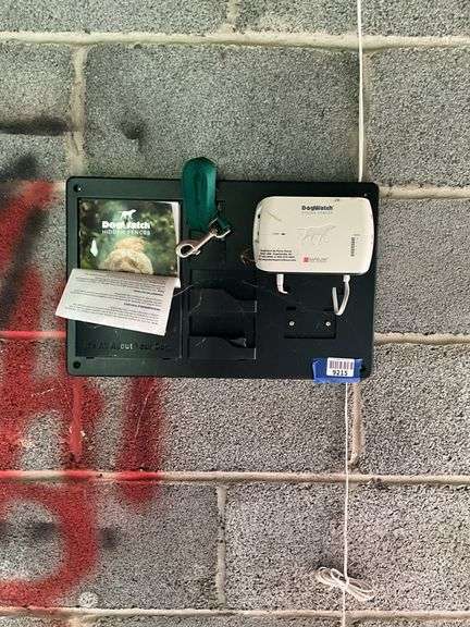 DogWatch hidden fence - bring tools for removal