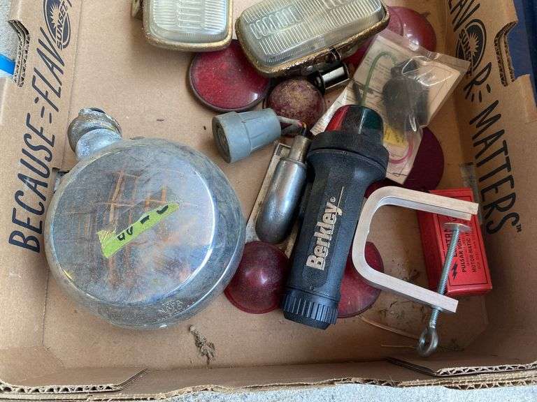 Carburetor repair kit, fog lights, misc