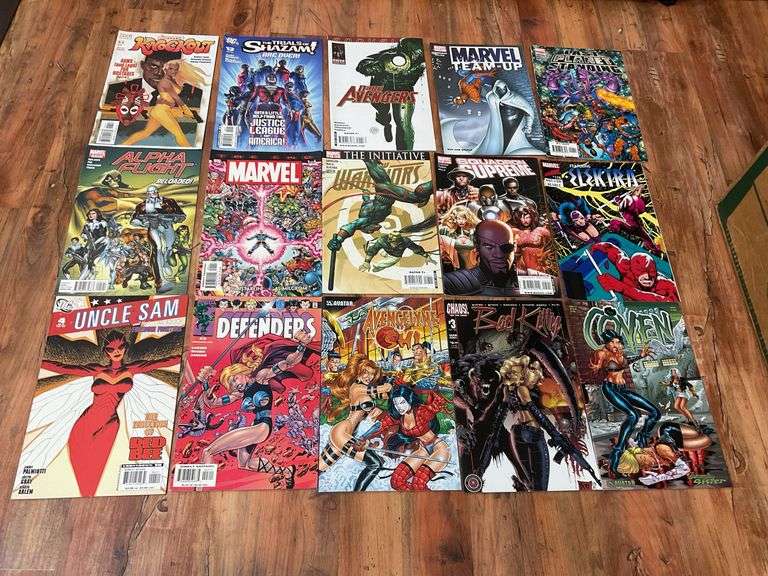 Comic books including: Exodus, Utopia, Secret Invasion