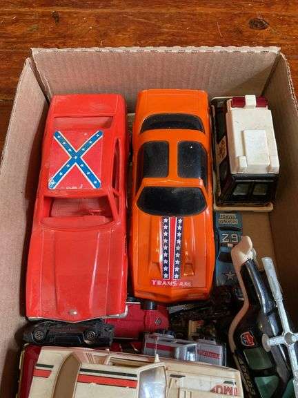 1970s toy cars including: Buddy L, Stomper, Tonka