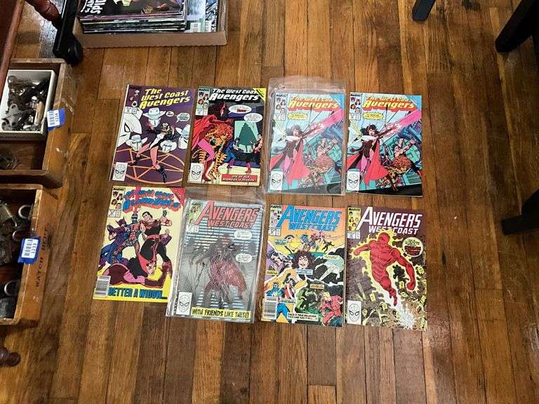 Comic book lot: West Coast Avengers