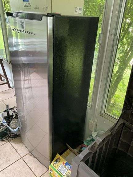Frigidaire stainless freezer, 21x20x54