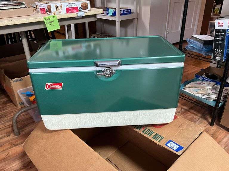 Coleman cooler in original box
