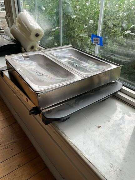 Elite Gourmet double buffet server/warmer