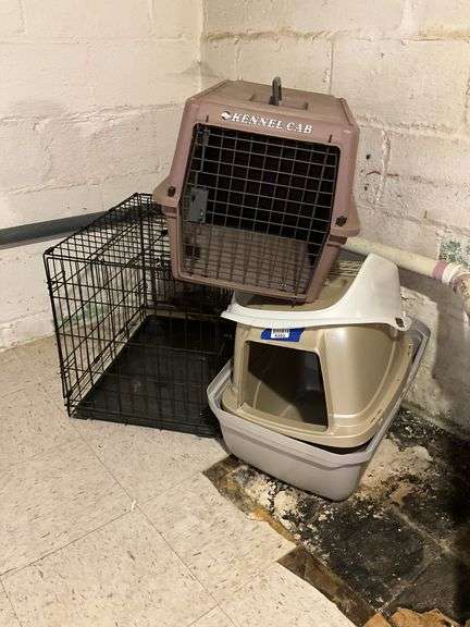 Pet cage, pet carrier, litter box