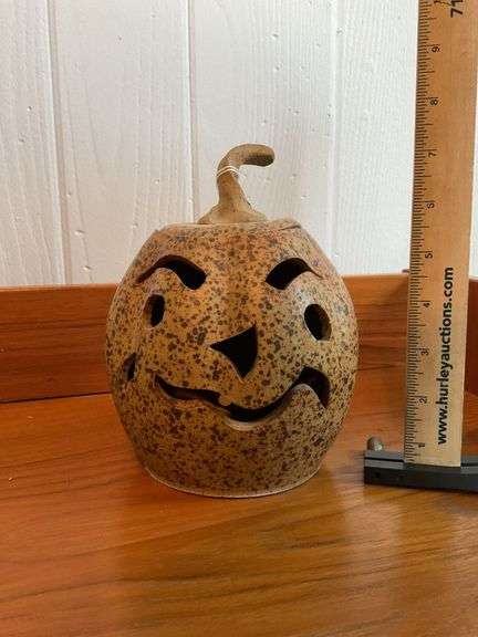 Pottery Halloween Jack O'Lantern