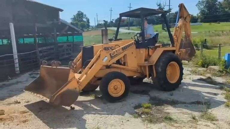 Case 480c Diesel Back Hoe with 3291 hours