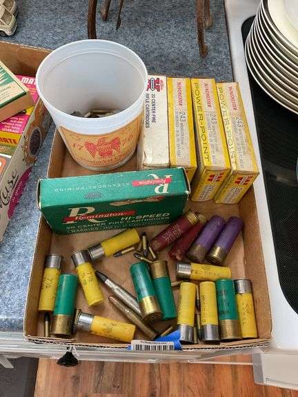 Assorted ammo lot, preview suggested