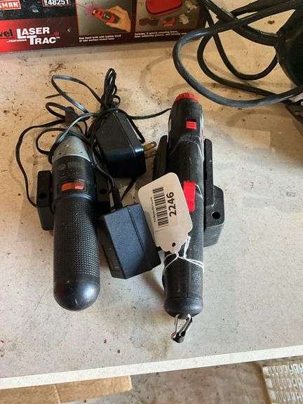 Black & Decker and Craftsman cordless screwdrivers