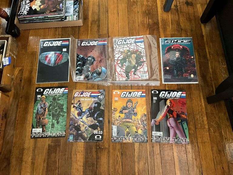 Comic book lot: GI Joe