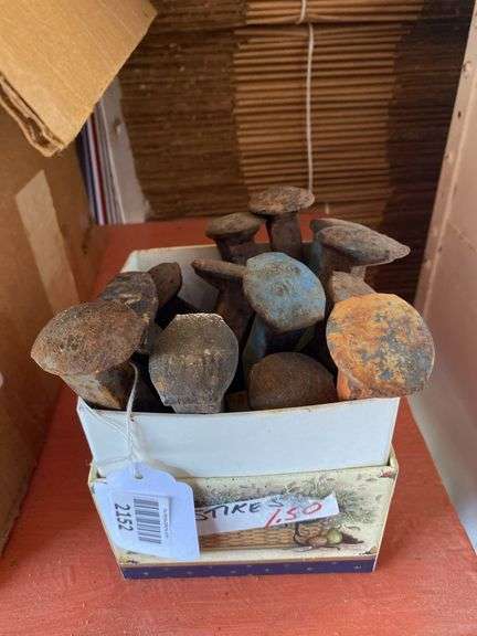Railroad spikes