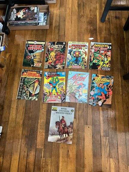 Comic book lot including: David Cassidy, Bobby Sherman, Adam-12, Spider-Man, Thor
