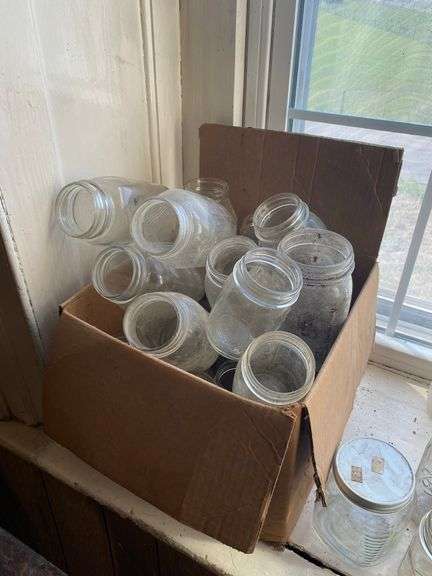 Canning jars lot