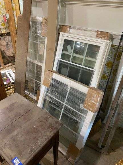 Replacement windows 30x36, (2) 25.75x53.5 and 26x56