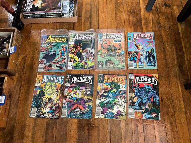 Comic book lot: The Avengers