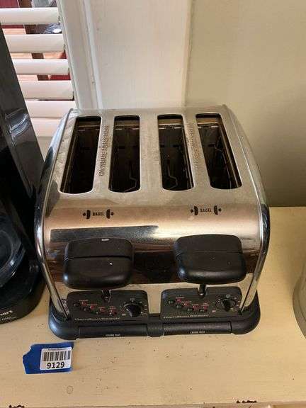 Cuisinart coffee maker, Hamilton Beach bagel toaster