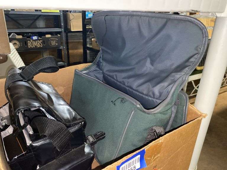 Video camera, tripod, camera cases