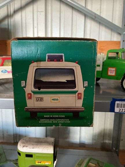Hess Truck training van in box