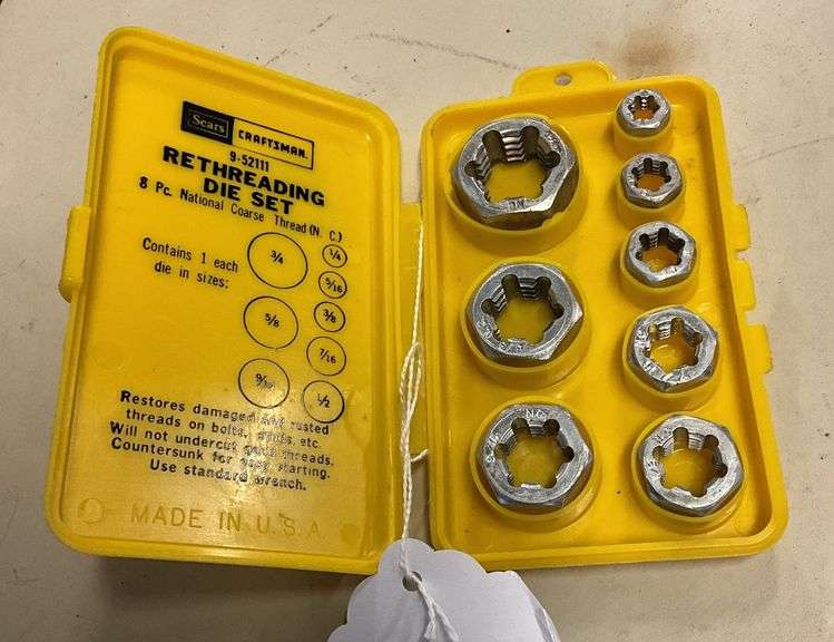 Craftsman Retreading Die Set