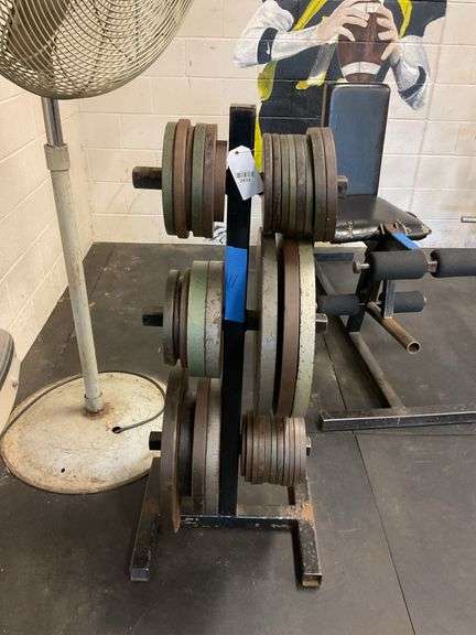 Weight rack 46’ high