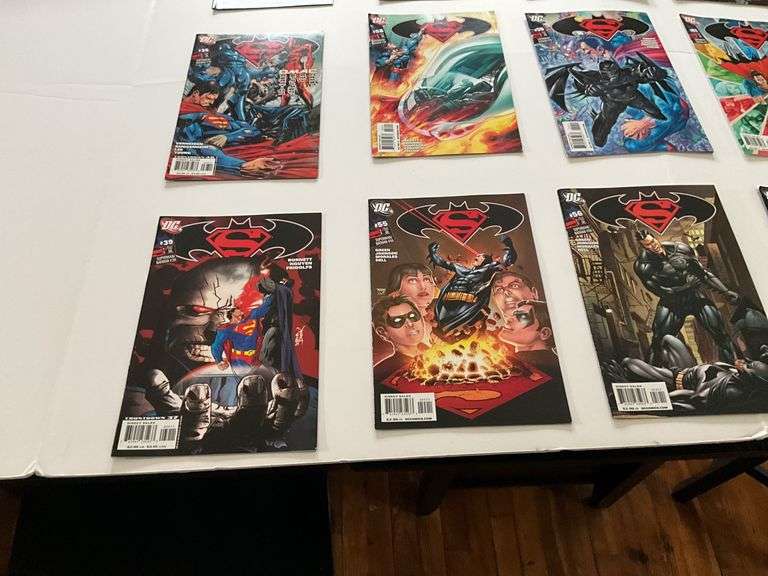 Comic books including: Superman, Super Girl