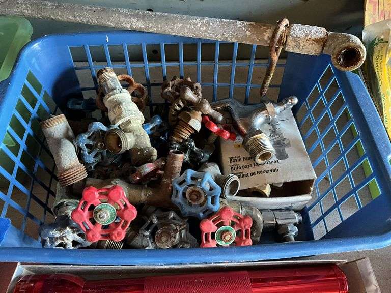 Faucets and plumbing valves, pipe