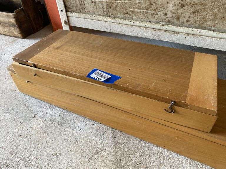 Wooden boxes