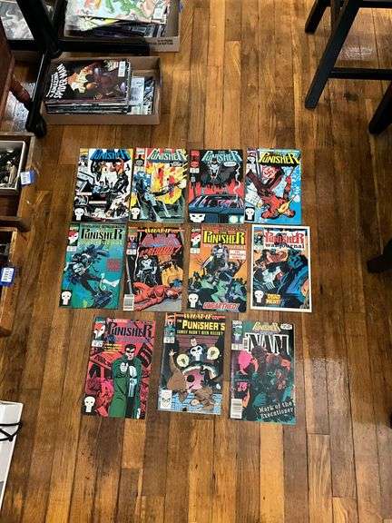 Comic book lots: The Punisher