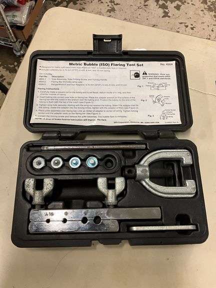 OTC Stinger Metrick Bubble (ISO) Flaring Tool Set 4504