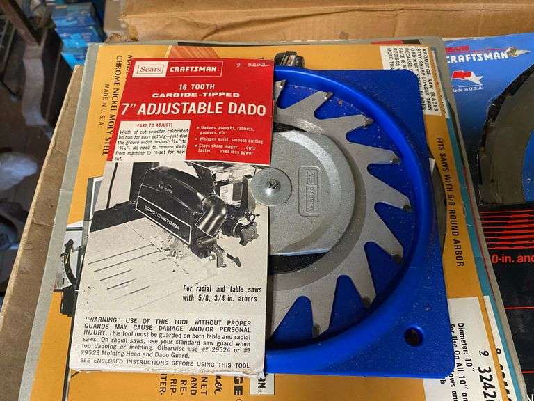Dado and circular saw blades