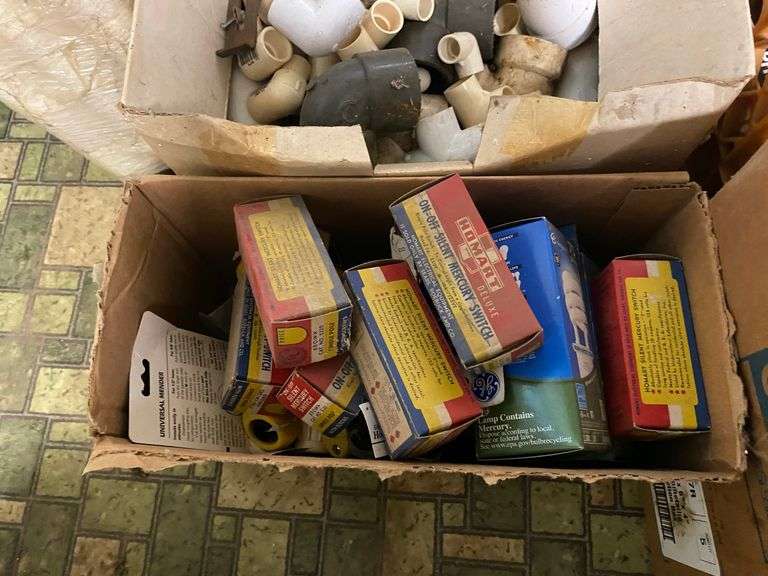 Smoke detector, plumbing and electrical fittings, automotive