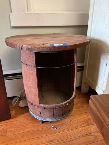 Primitive barrel table