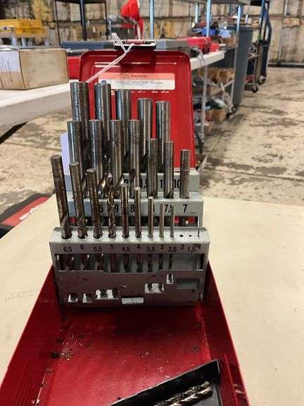Snap-on DCB 125C H.S.S. Metric Drill Bit Set, see photos for missing bits
