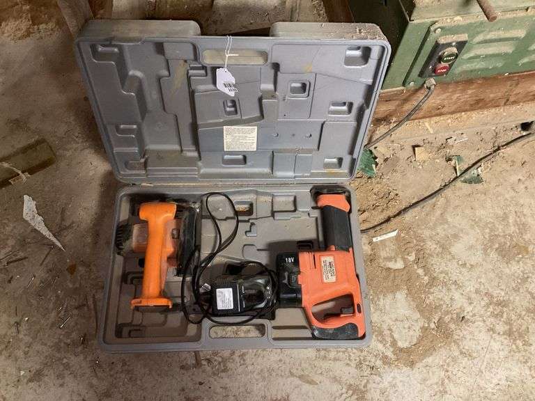 Chicago Electric reciprocating saw and circular saw kit