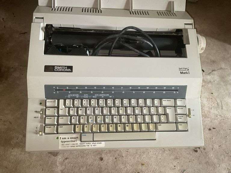 Smith Corona Mark I smart electric typewriter