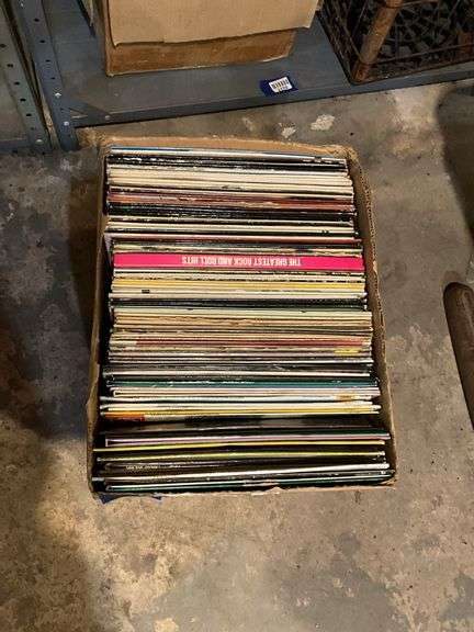 Vintage vinyl LP records including: Olivia Newton John, Andy Griffith, Barbra Streisand