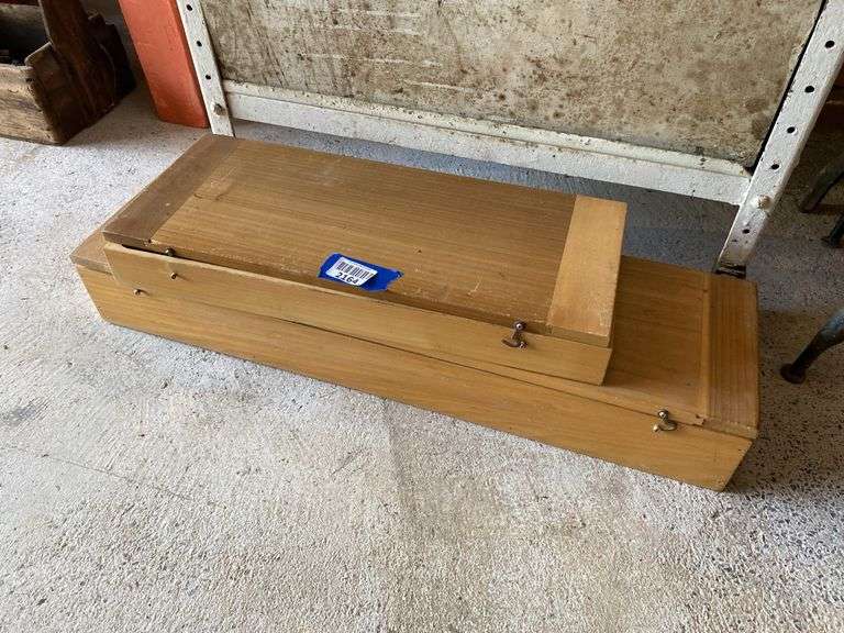 Wooden boxes